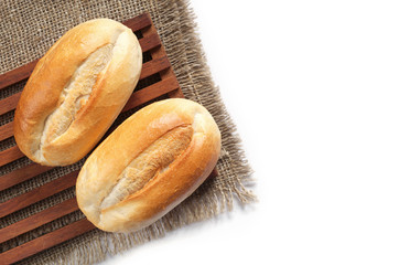 Loaves of wheat bread