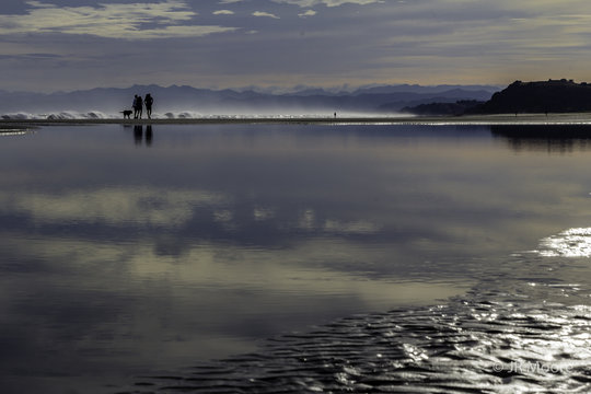 Early morning Ohope Beach, New Zealand