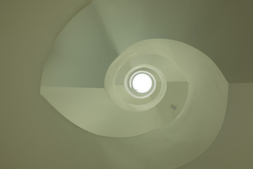 abstract stairwell