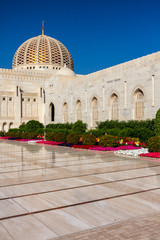 Sultan Qaboos Grand Mosque. Sultanate of Oman.
