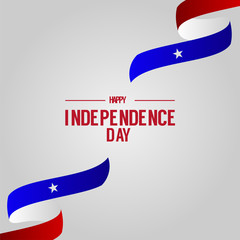 Happy Chile Independence Day Vector Template Design Illustration