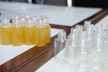 kaffir lime bergamot  shampoo in bottle