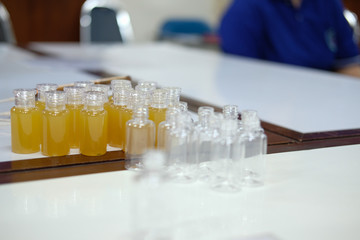 kaffir lime bergamot  shampoo in bottle