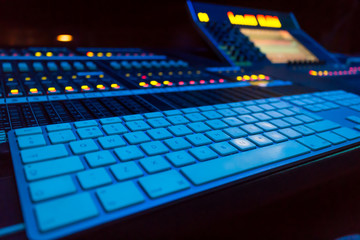 Wide Angle Professional Audio Mixing Board/ Console