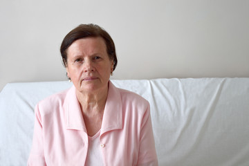 Porträt einer Seniorin