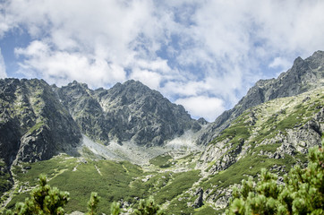 Fototapeta na wymiar In the High Tatras