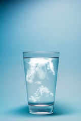 Glass of water