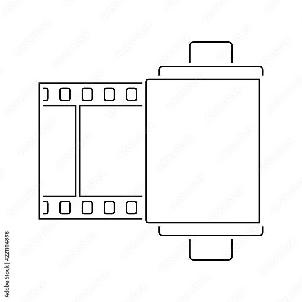 Poster Photo cartridge reel icon