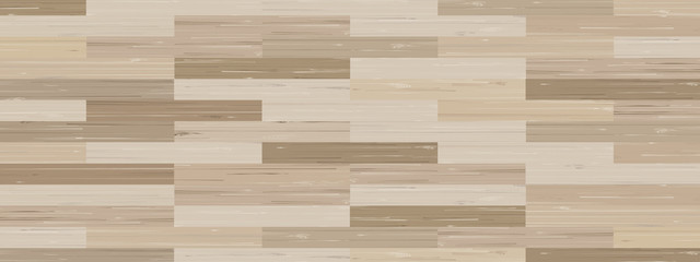 Wood plank pattern and texture for background. Vector.