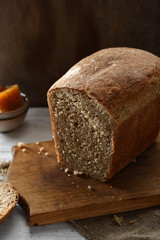 Loaf of rye bread