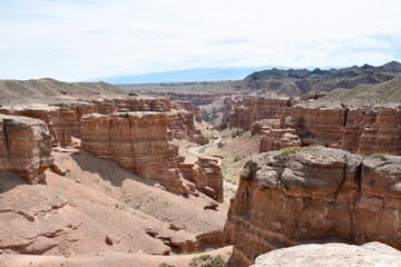 Charyn Canyon in Kazakhstan