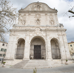 cathedral in sassari on sardinia