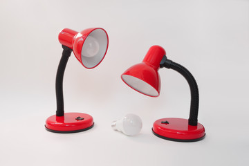 A bad day in the life of red table lamps