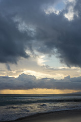 バリ島　クタビーチ　夕日