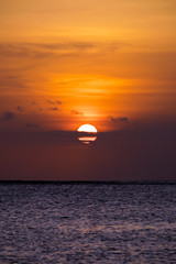 バリ島　クタビーチ　夕日