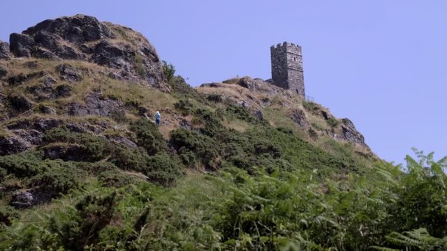 St Michael&rsquo;s Church atop Brentor on Dartmoor 
