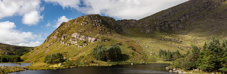 Scenic mountain landscape of the Dingle peninsula in the Republic of Ireland