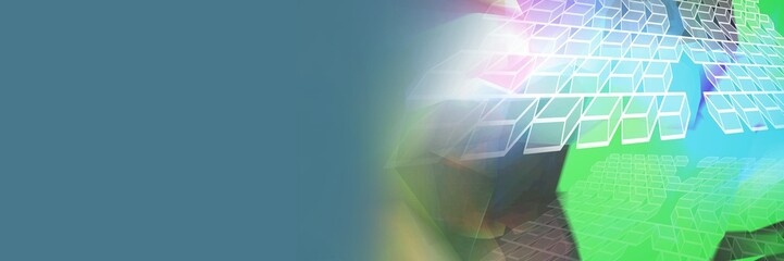 Geometric pattern transition