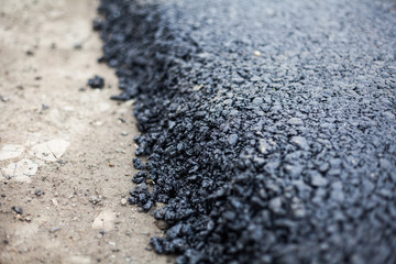 the inscription Asphalt