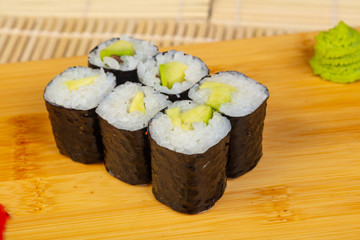 Delicious avocado rolls