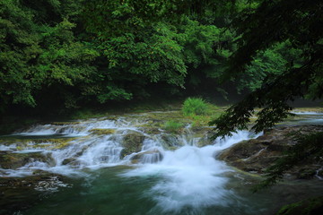 夏の気仙大滝