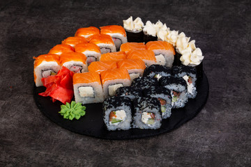 Japanese sushi set