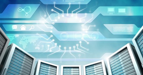 Computer servers and technology information interface