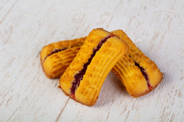 Sweet tasty hot coockies