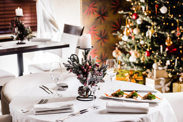 tasty Christmas table