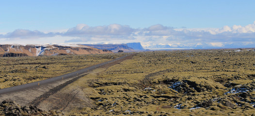 South Iceland in the spring sunshine