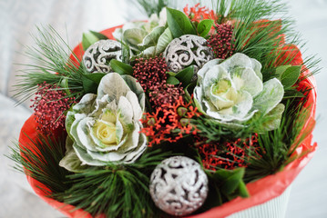 nice winter bouquet