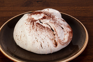 Merengue delicous dessert