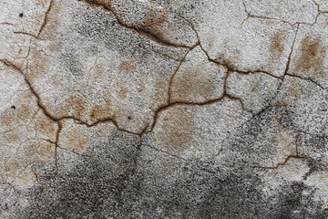 Old cracked wall background
