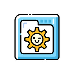 Project Development Lineal Color Icon