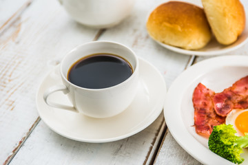 パンとコーヒー