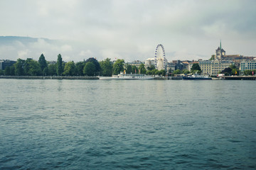 Obraz premium landscape in geneve