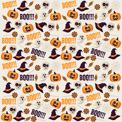 Happy Halloween pattern