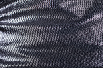 Crumpled fabric gray texture