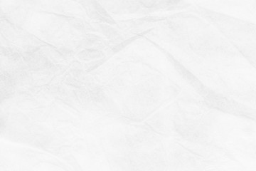 Natural recycled paper or paperwork closeup of wrinkle texture shiny work sheet. Have art light tone white adorn.
