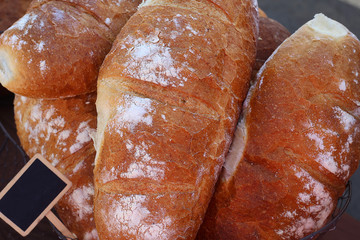 Delicious fresh bread