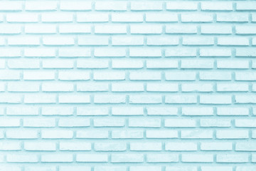 Blue brick wall texture background.