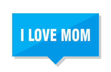 i love mom price tag