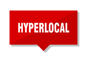 hyperlocal red tag