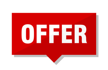 offer red tag