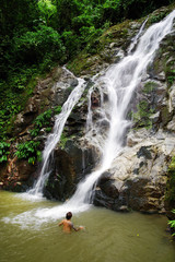 Marinka Waterfall in Minca, Colombia, Europe
