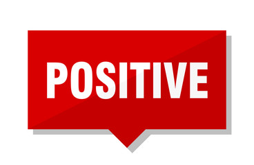 positive red tag