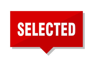selected red tag