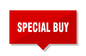 special buy red tag
