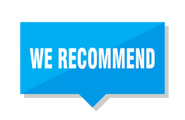 we recommend price tag