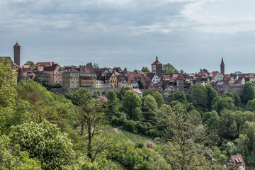 Fototapeta na wymiar Rothenburg ob der Tauber, Germany 